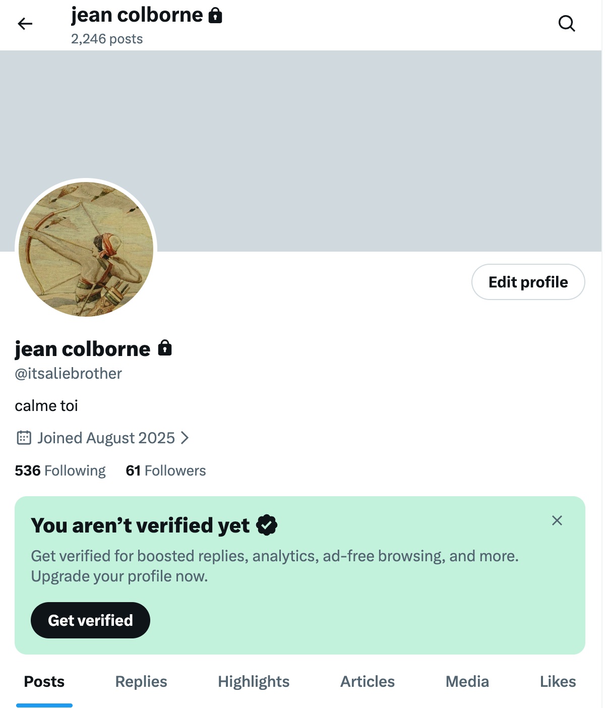 Profil John